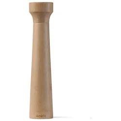 Amefa MODERN WOOD Salz-/Pfeffermühle, Kautschukholz, 1-teilig, 30 cm, Pfeffermühle + Salzmühle, Braun