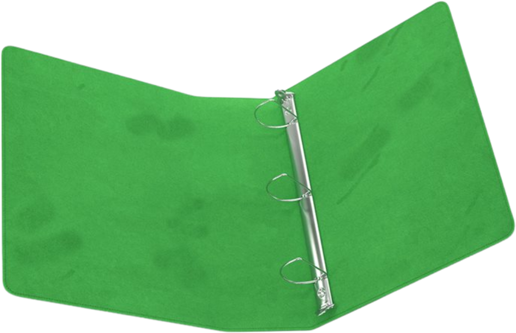 Gamegenic Prime D-Ring-Binder - Green for Card Collectors