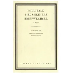 Willibald Pirckheimers Briefwechsel Bd. 5, Belletristik
