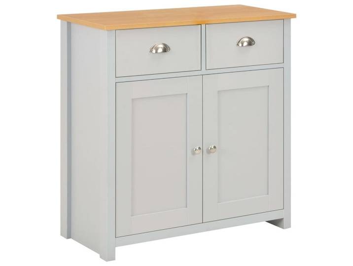 vidaXL Sideboard Sideboard Grau Sideboard Grau 79 x 35 x 81 cm (1 St)