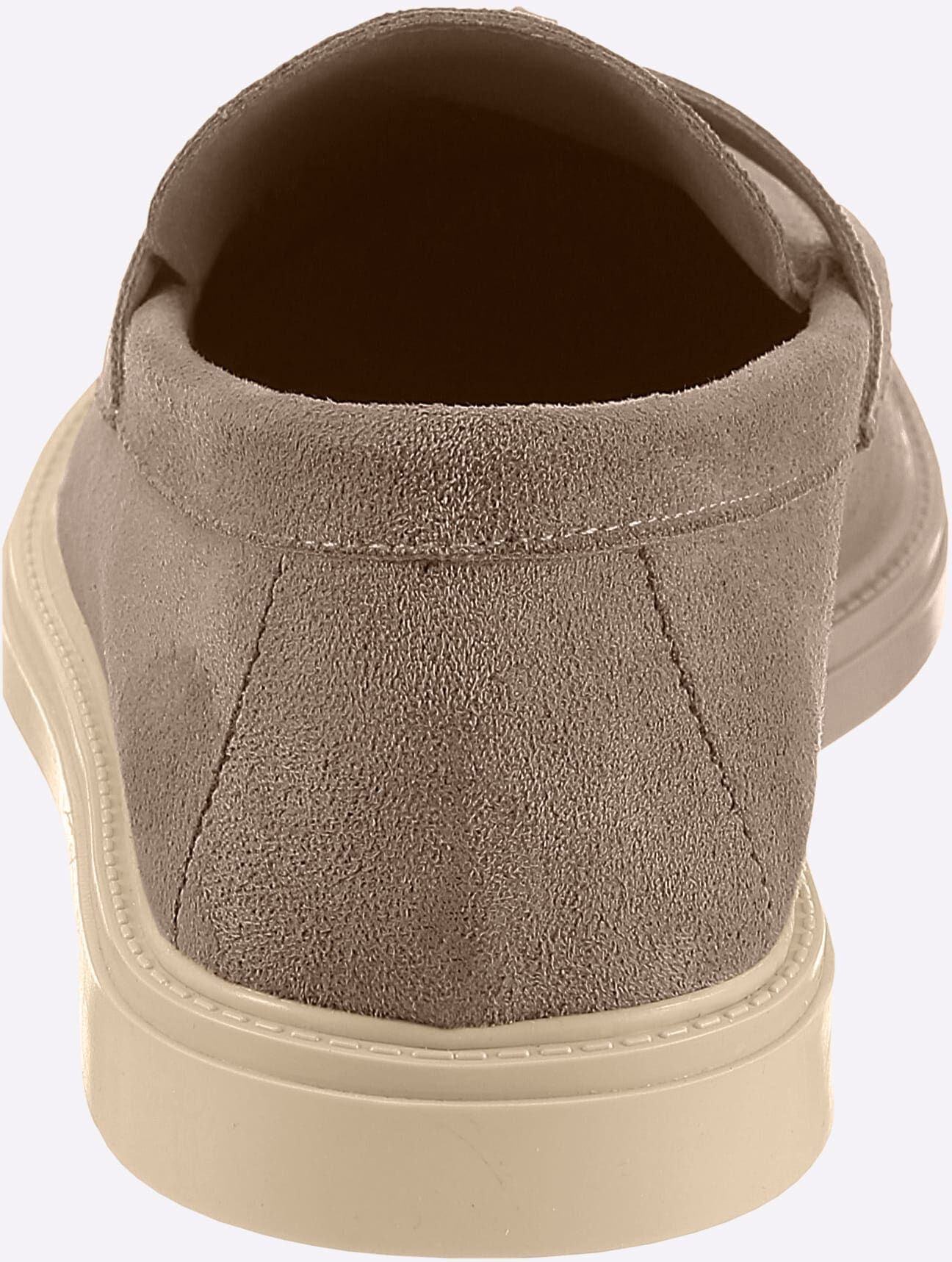 Slipper HEINE, Damen, Gr. 36, sand, Synthetik, Schuhe Slipper sand 36