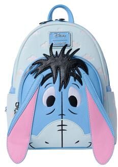 Women's Loungefly x Disney Winnie The Pooh Eeyore Cosplay Mini Backpack Blue by Loungefly in Blue (Size ONE SIZE)