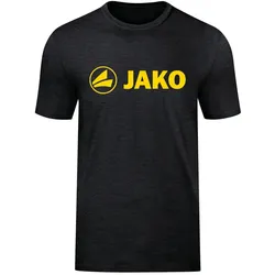 JAKO Promo T-Shirt schwarz meliert/citro M