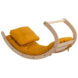 All4Baby Matratze für Kletterbogen Lemmi - Farbe: Dandelion Pattern, Climb Up Toys: Brown