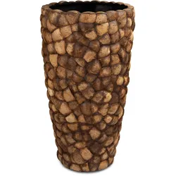 Coconut braunes Pflanzgefäß  Ø 46,5 cm, Höhe 90 cm