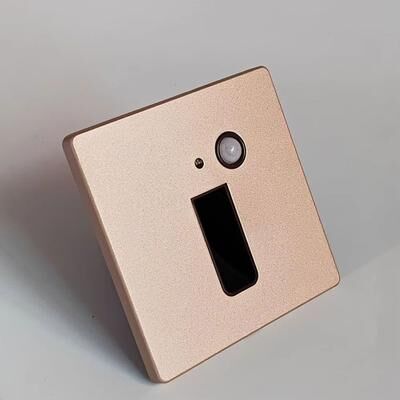 Inspired Finds Smart Motion Sensor LED Stair & Wall Light For Home Illumination gold Slot Sensor (alt) 0.6w cool White(5500 7000k)