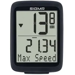 SIGMA SPORT Fahrradcomputer BC10.0 WL ATS | schwarz/weiß