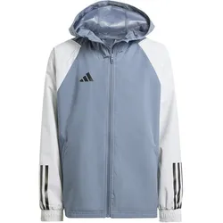 Adidas, Jungen, Laufjacke, Tiro 23 Competition All-Weather Jacke (140), Grau, 140