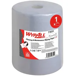 Kimberly Clark Wischtücher WYPALL L30 AIRFLEX blau (KC 7300) 2 Lagig, 23,5x38 cm, 500 Tücher aus AIRFLEX