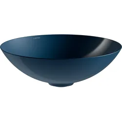 LAUFEN CHARACTERS Waschtisch-Schale, rund, ohne Hahnloch, ohne Überlauf, 450x450x149mm, H512CA50091121, Farbe: Deep Blue
