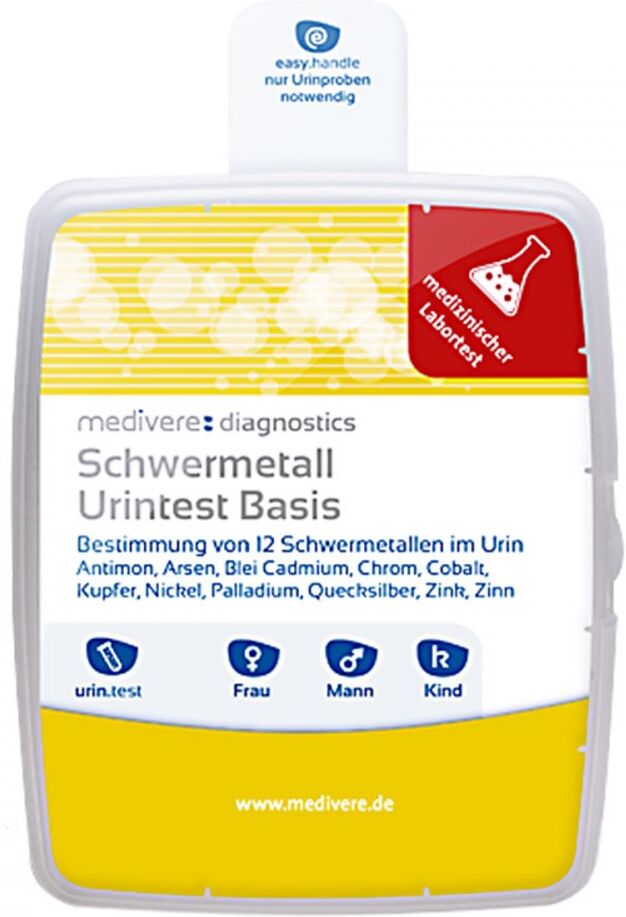 Schwermetall Urintest Basis
