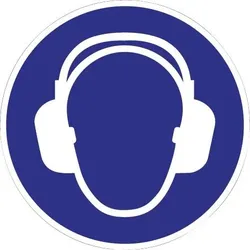 Gebotszeichen ASR A1.3/DIN EN ISO 7010 Gehörschutz benutzen - 9000477507
