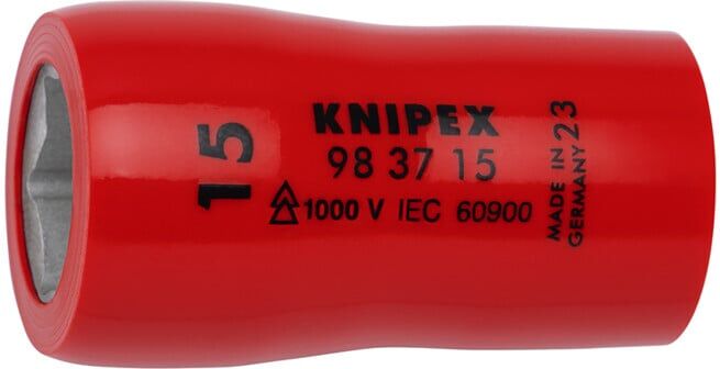KNIPEX Douille à cliquet 3/8