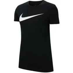 Nike, Damen, Sportshirt, Park 20 T-Shirt Swoosh Damen (XS), Weiss, Schwarz