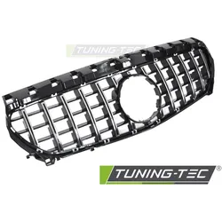 Sportgrill Schwarz/Chrom passend für Mercedes CLA W117 13-19