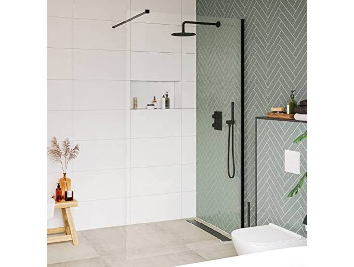 Saqu Modulo Glaswand - 100x210 cm - Helder Glas - Voor Montageset