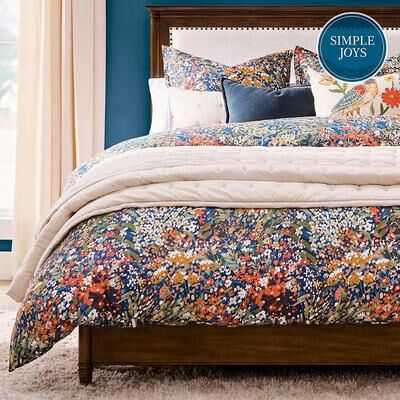 Giverny Garden Duvet Cover - Full/Queen - Grandin Road