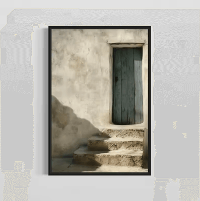 Inspire Picks Minimalist Olive Tree Canvas Wall Art Mediterranean Frameless Still Life Poster 6 30x45cm No Frame