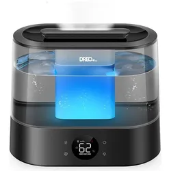 Dreo HM420S 4L Air Humidifier, Luftbefeuchter, Grau, Schwarz