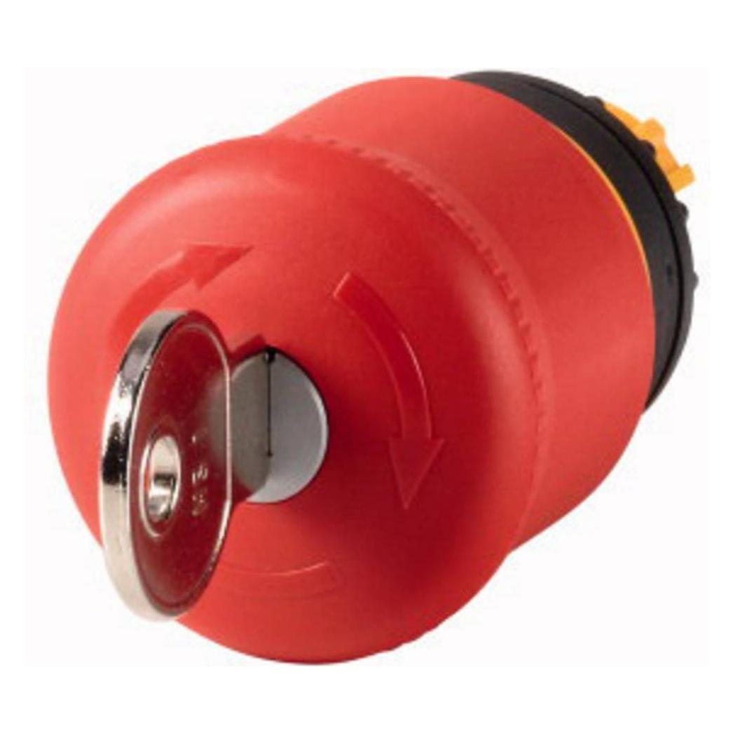 Eaton Pushbutton Emergency Stop Red Key Rel (M22-PVS)