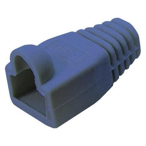 VEZ Törésgátló RJ45 csatlakozóhoz (05230K-100), kék, 100db/csomag (KABGLO05230K100)