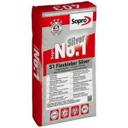 Sopro Bauchemie No.1 Flexkleber Silver 25 kg Sack