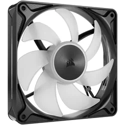 Corsair RS120 II ARGB, 120-mm-ARGB-Lüfter, Einzelpackung (120 mm, 1x), PC Lüfter, Schwarz