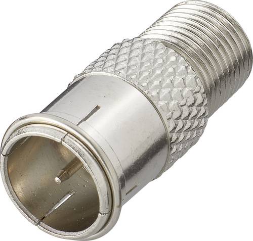 Renkforce RF-4196964 F-Verbinder Anschlüsse: F-Buchse, F-Quick-Stecker