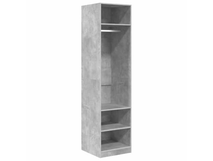 vidaXL Kleiderschrank Betongrau 50x50x200 cm Holzwerkstoff