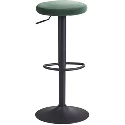 WOHNLING Barhocker WL6.198 Samt grün