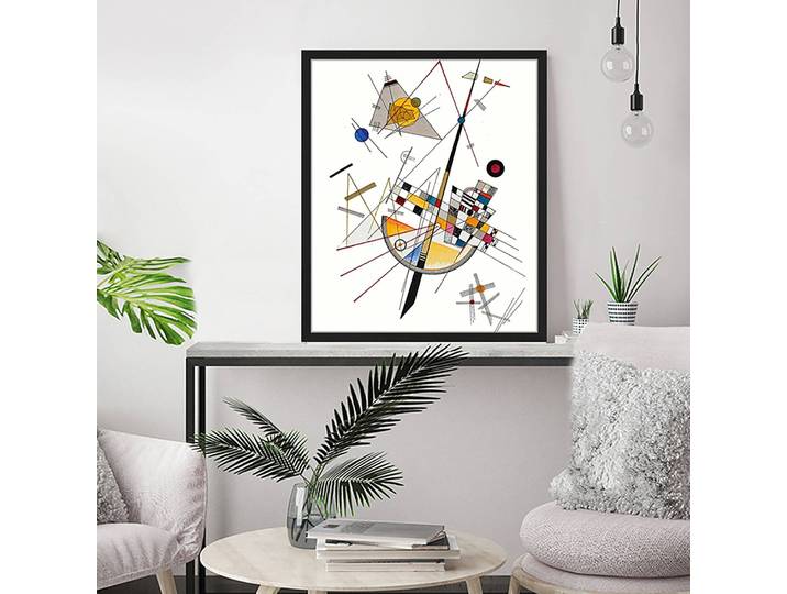 Bild Sailing Rahmen: Massivholz Buche, lackiert Abdeckung: Plexiglas Multicolor 52 x 62cm