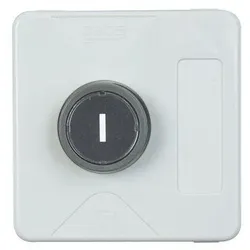 Marantec KDT 1-1 1-fach Drucktaster EIN, Aufputzmontage, Kunststoffgehäuse IP65