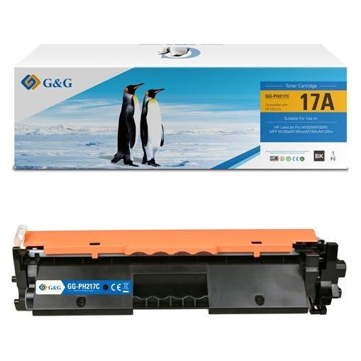 G&G Toner kompatybilny toner z CF217A, black, NT-PH217, dla HP Laserjet Pro M102w,HP Laserjet Pr (B) (NT-CH217CF)