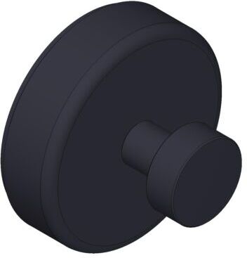 Giese GmbH Giese Handtuchhaken 34047-14 mit Magnetbefestigung für Heizkörper, schwarz matt