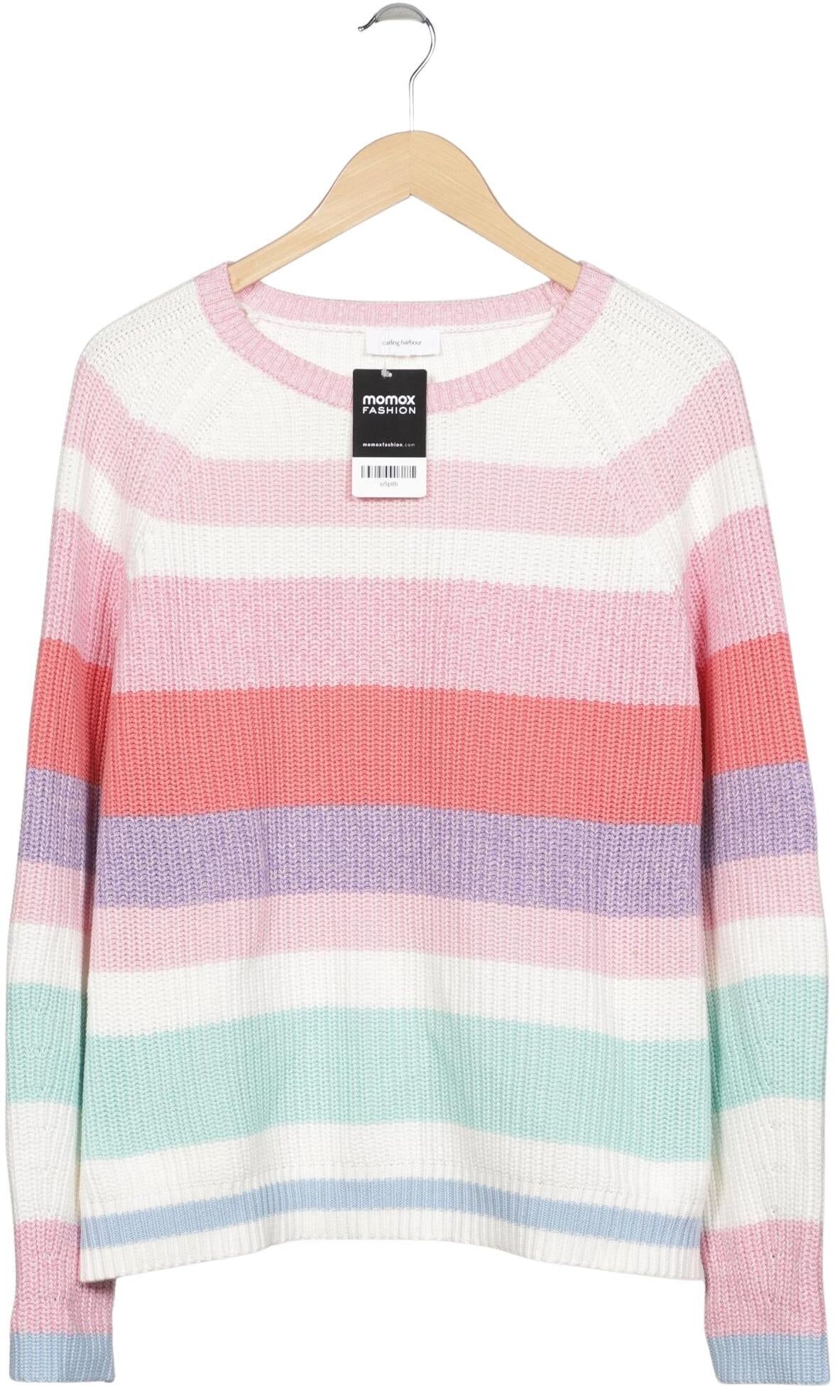 darling harbour Damen Pullover, Mehrfarbig, Gr. L, Baumwolle - Second Hand