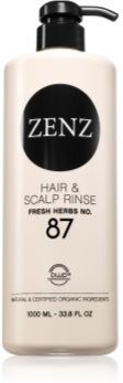 ZENZ Organic Fresh Herbs No. 87 tratamento intensivo para renovar couro cabeludo 1000 ml. Fresh Herbs No. 87