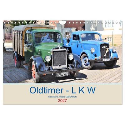 Oldtimer - L K W (Wandkalender 2027 DIN A4 quer), CALVENDO Monatskalender