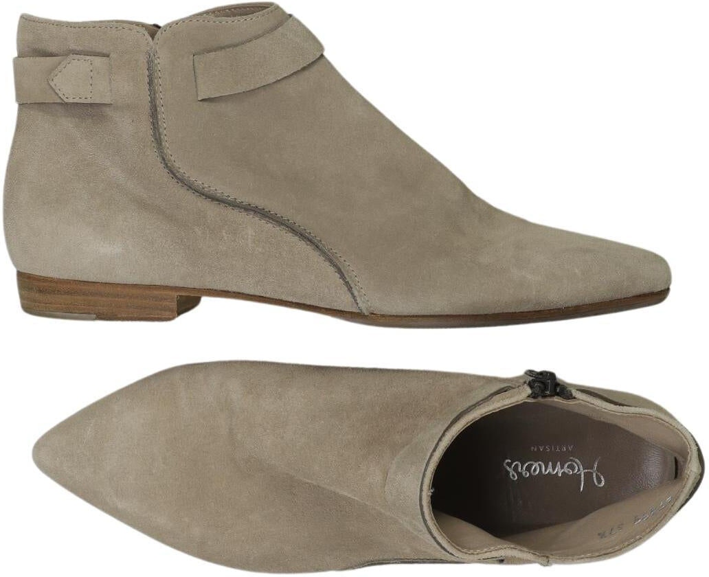 Homers Damen Stiefelette, Beige, Gr. EU 37.5, kein / Etikett - Second Hand