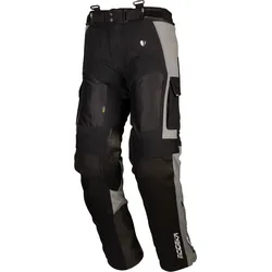 Modeka AFT Air, Textilhose wasserdicht - Grau/Schwarz - XXL