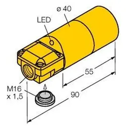 Turck Sensor NI20-K40SR-AN6X