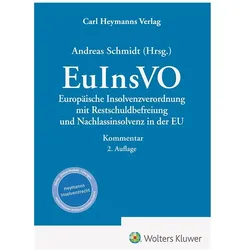 EuInsVO - Kommentar, Fachbücher von Andreas Schmidt