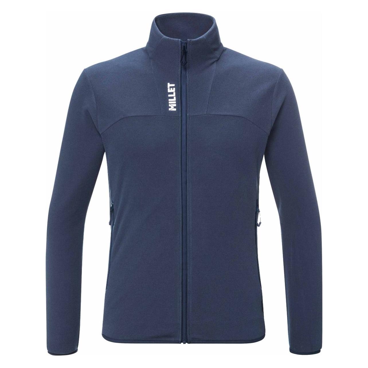 Millet Ubic Lightgrid Fleece Met Volledige Rits Blauw XL Man (XL) (MIV10448)