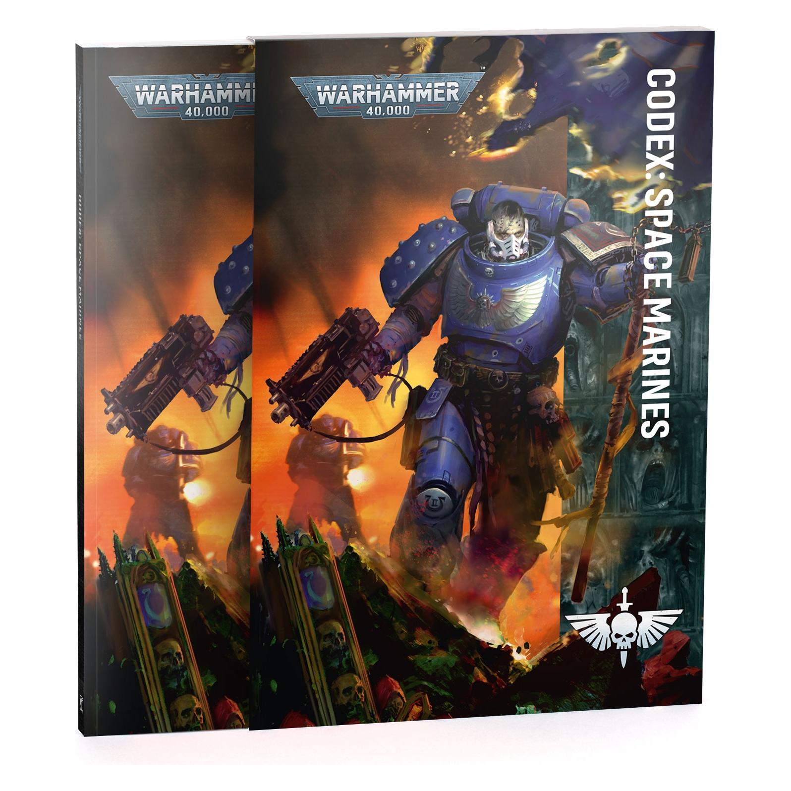 Games Workshop Warhammer 40k - Codex V.11 Space Marines (Eng.) (Karton) (78059038)