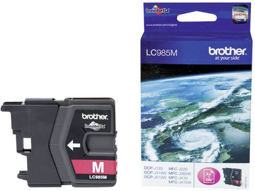 Brother LC985M - 10 ml - Magenta - Original - Tintenpatrone - für Brother DCP-J1