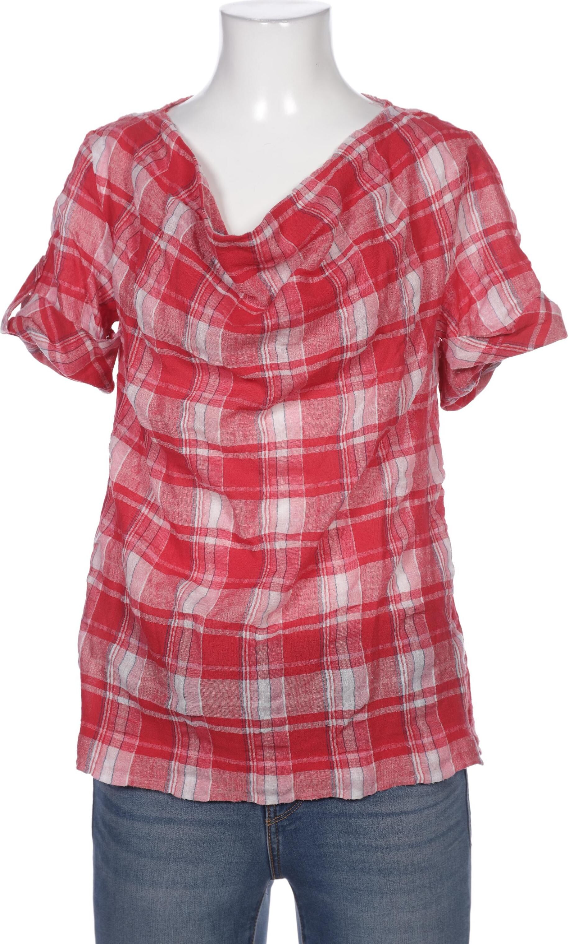 Jackpot Damen Bluse, Rot, Gr. EU 32, Baumwolle / Synthetik / Wolle - Second Hand