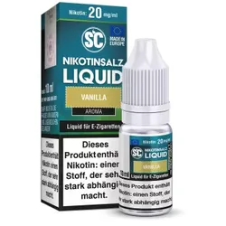 Vanilla 10ml NicSalt Liquid by SC 10ml / 20mg