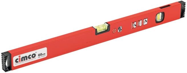 Cimco Niveau à bulle en aluminium 600 mm 211522 (211522)