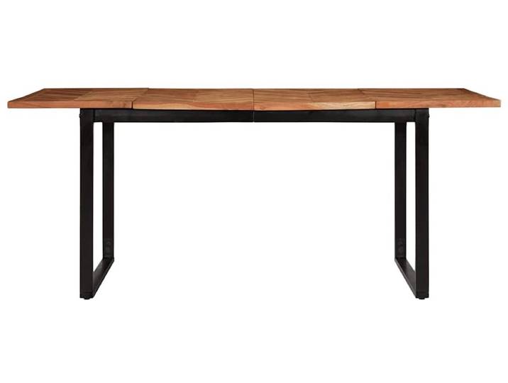 vidaXL - Eettafel - 180x90x75 - cm - massief - acaciahout