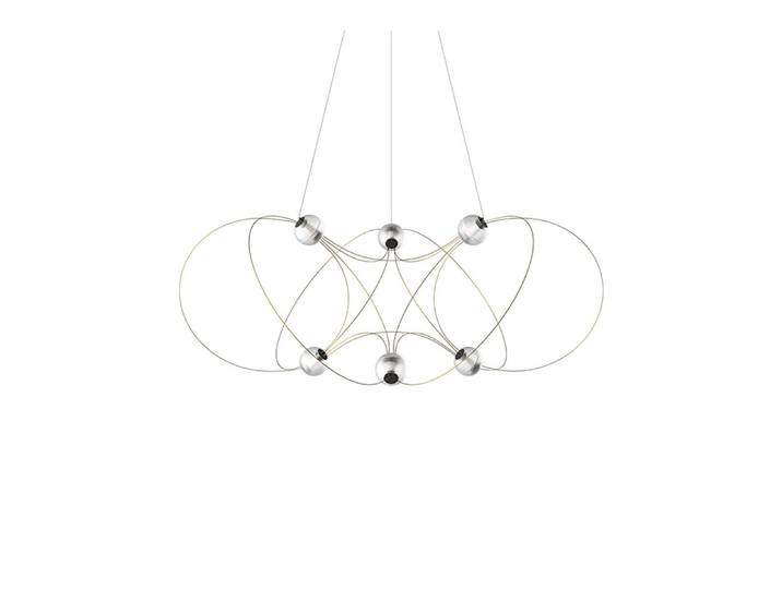 Munari 6 Pendelleuchte Gold - DCW - Wohnzimmer - Metall
