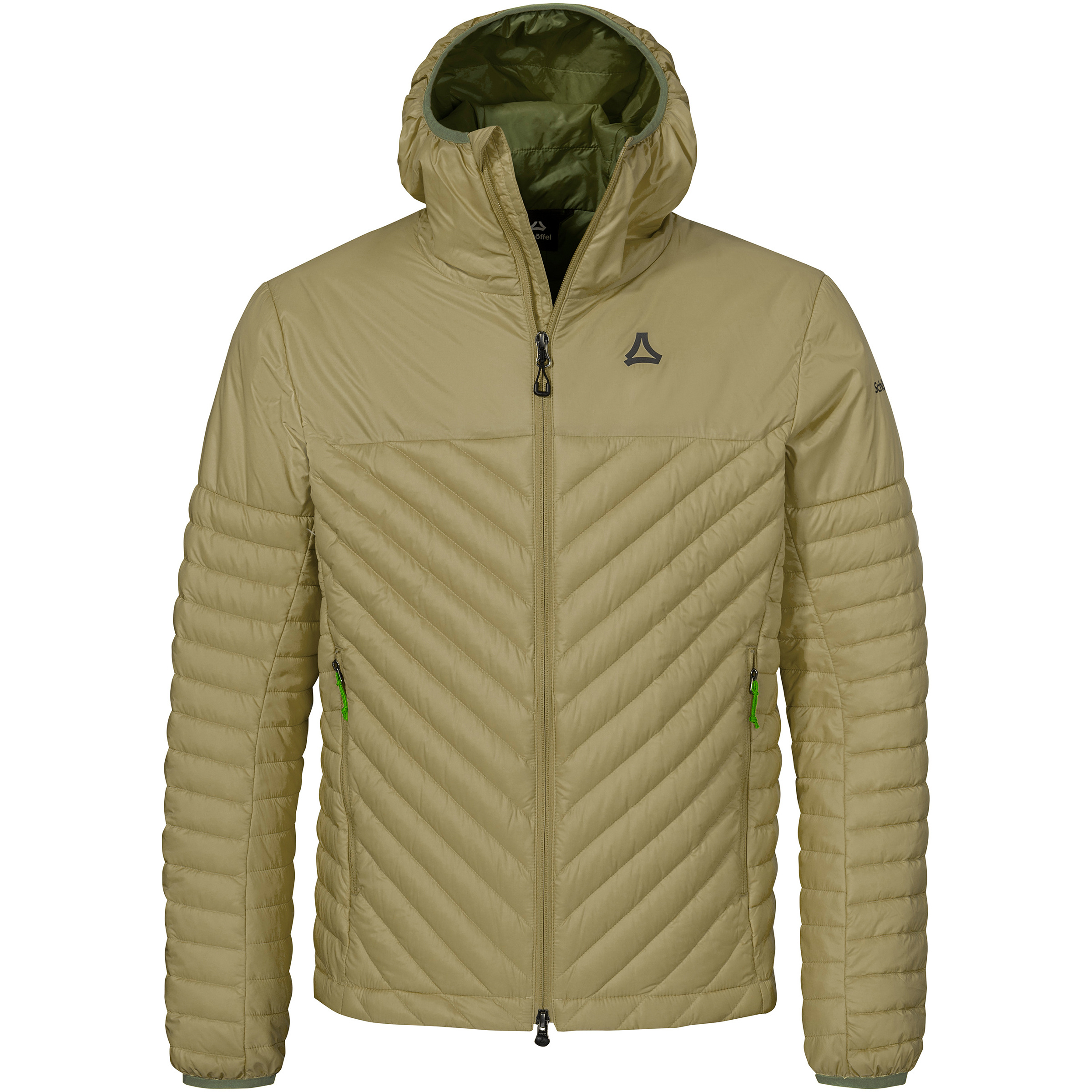 Schöffel Style Cascata Down Herren Kunstfaserjacke oliv Größe M Trekking Widerstandsfähig Wasserabweisend